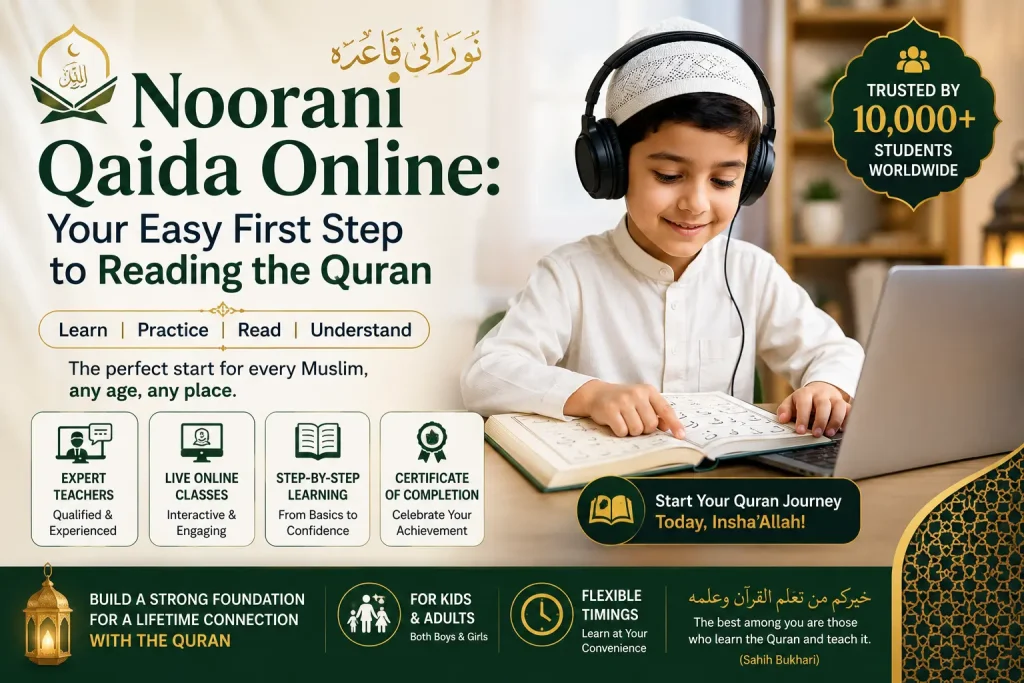 Noorani Qaida Online: Your Easy First Step to Reading the Quran